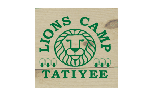 Lions camp taytee logo.