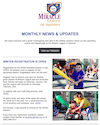 Miracle's monthly news & updates.
