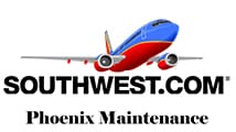Southwest com phoenix maintenance logo.