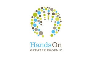 Hands on greater phoenix logo.