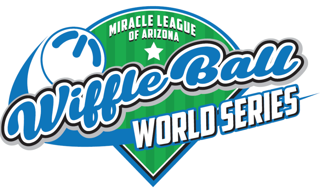 The wiffle ball world series logo.